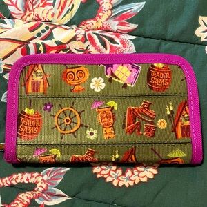 HARVEYS BAG, Artist: SHAG - LIMITED-clutch/wallet TRADER SAMS Enchanted Tiki Bar